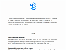 Tablet Screenshot of branislavdudas.com